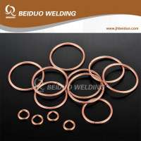 Brazing Rings phosphorus copper welding ring L-CuP8 L-CuP7 L-CuP6